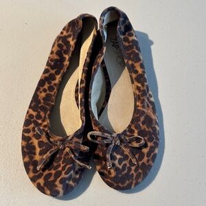 Leopard Print Ballet Flats